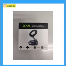 MEC X68 旋轉磁吸車載手機支架 (黑色) 6990265783586  

